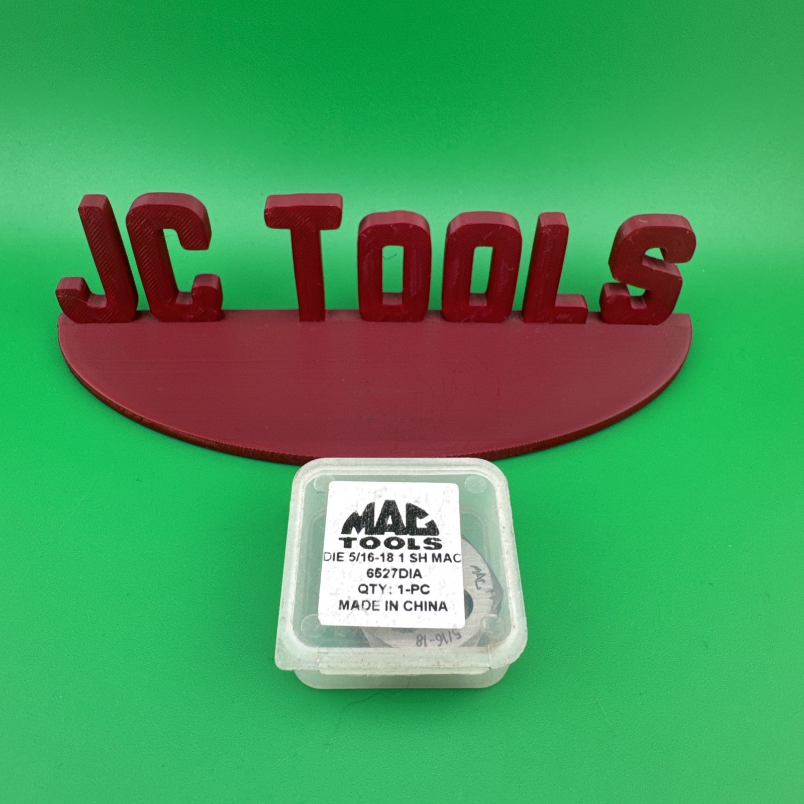 Mac Tools 6527DIA SAE Hexagonal Die 5/16"-18 NC - 1" Shank
