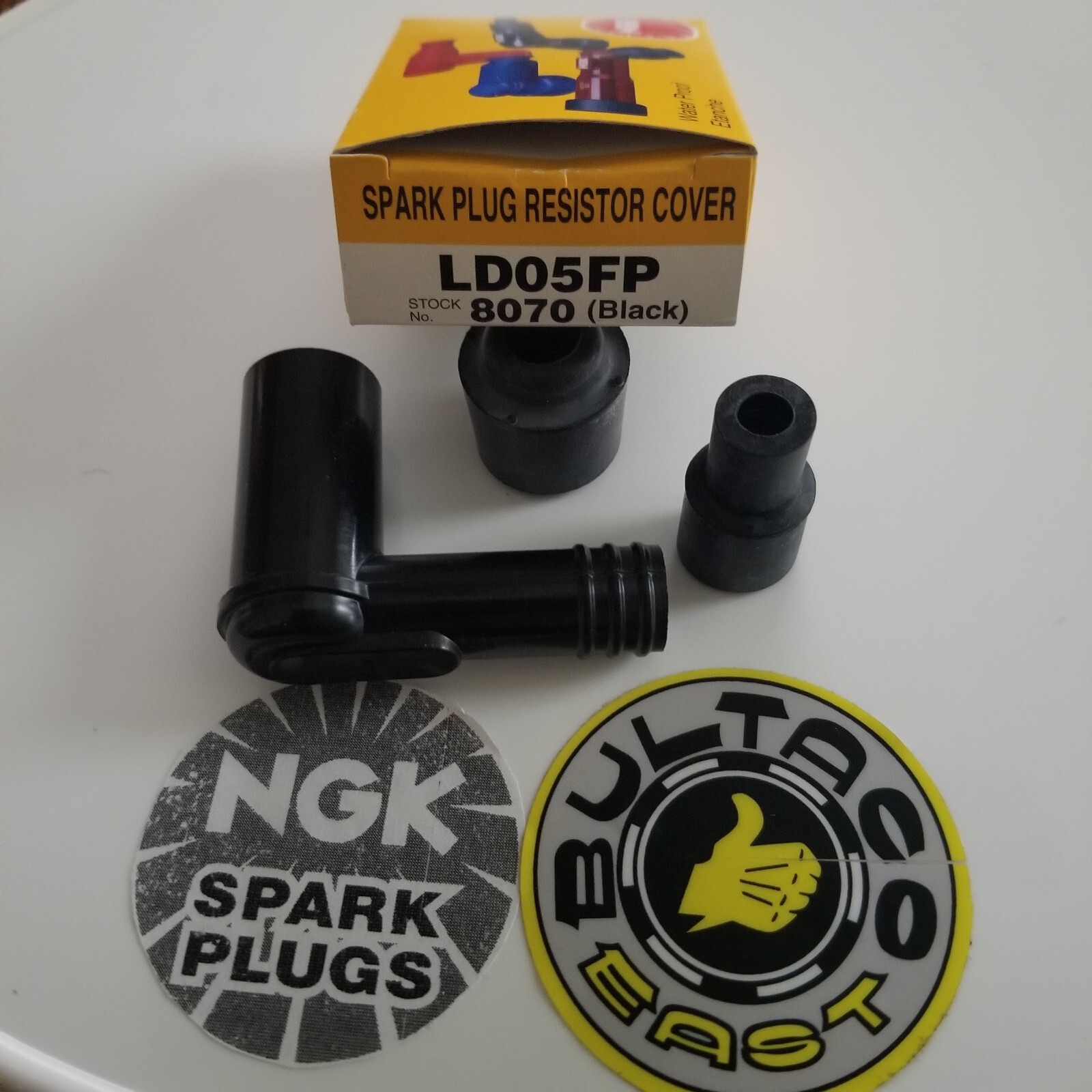 NGK Spark Plug Boot 8070 LD05FP 90 Degree 5K Fits Honda CT SL XL XR 50 70 75 80