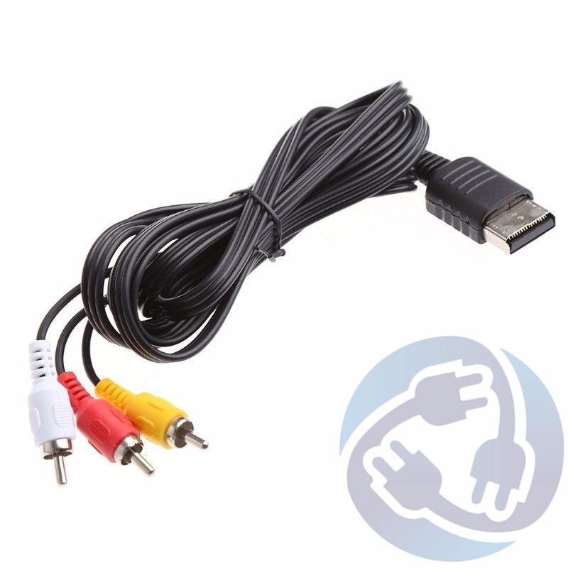 AV Video Audio Composite RCA Cable Cord for Sega Dreamcast Console A/V