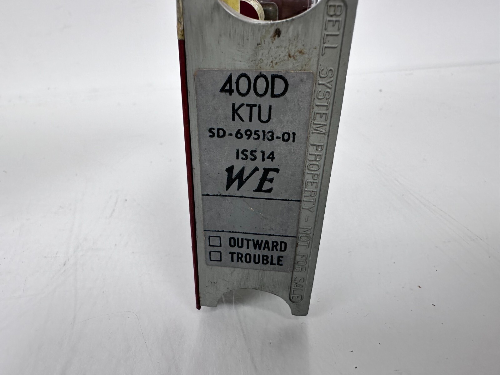 WESTERN ELECTRIC 400D KTU BELL SYSTEM CARD