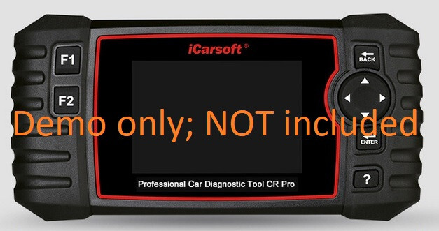 OBD2 OBDII Cable for iCarsoft CR Plus CR Pro CR Elite CR V2.0 EU Pro Scan Tools