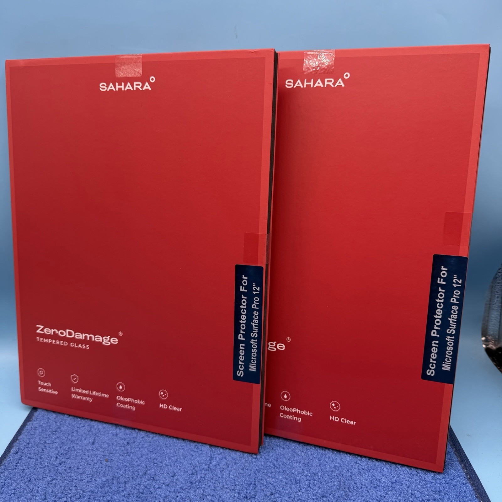 2x Sahara Ultra Tempered Glass Screen Protector for Microsoft Surface Pro 12