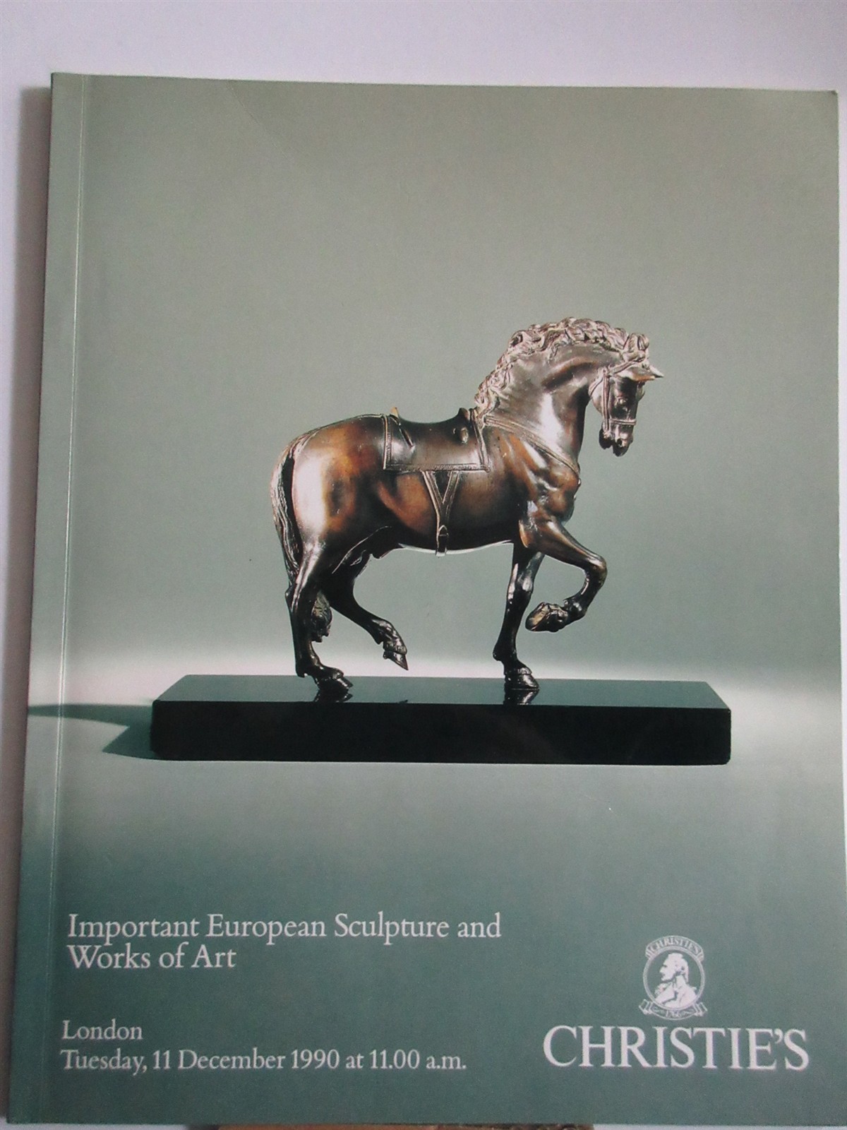 Christies London European Sculpture & Works of Art Dec 11 1990 Catalog