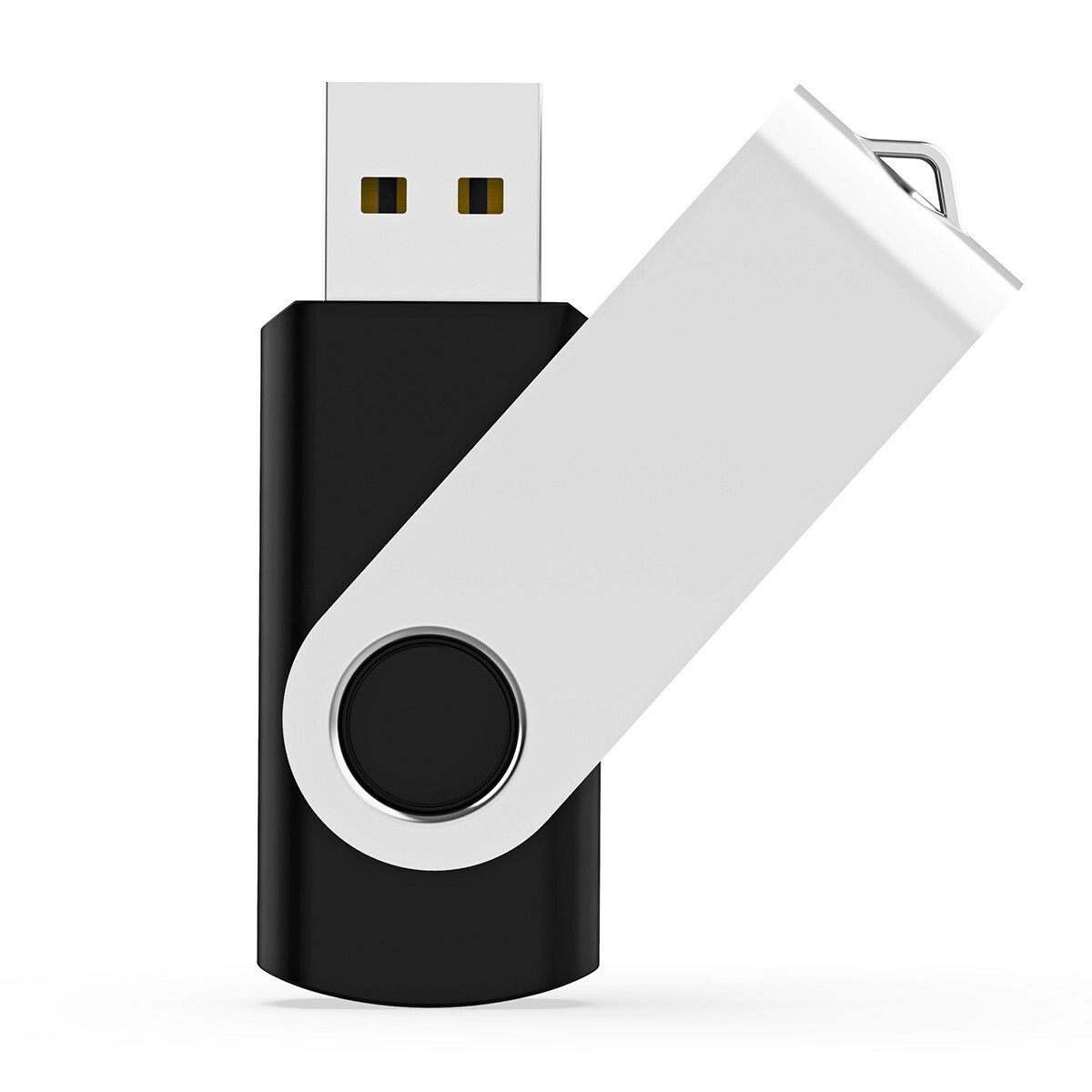 10Pack Swivel USB Flash Drives Memory Stick U Disk Thumb Pendrive Storage Black