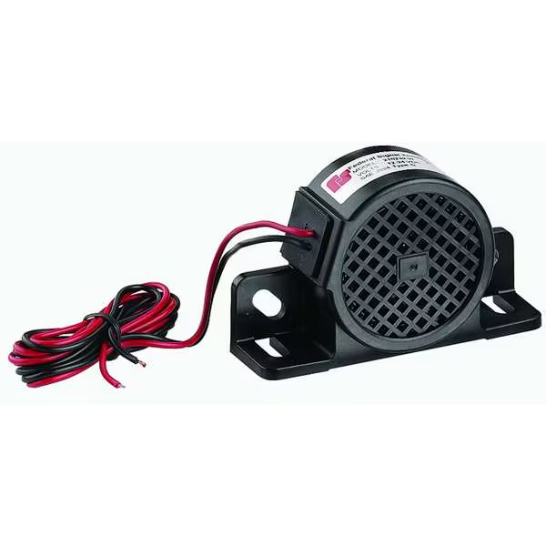 FEDERAL SIGNAL MODEL 210238-W BACK-UP ALARMS, 12/24 VDC 87dB (NEW IN BOX)