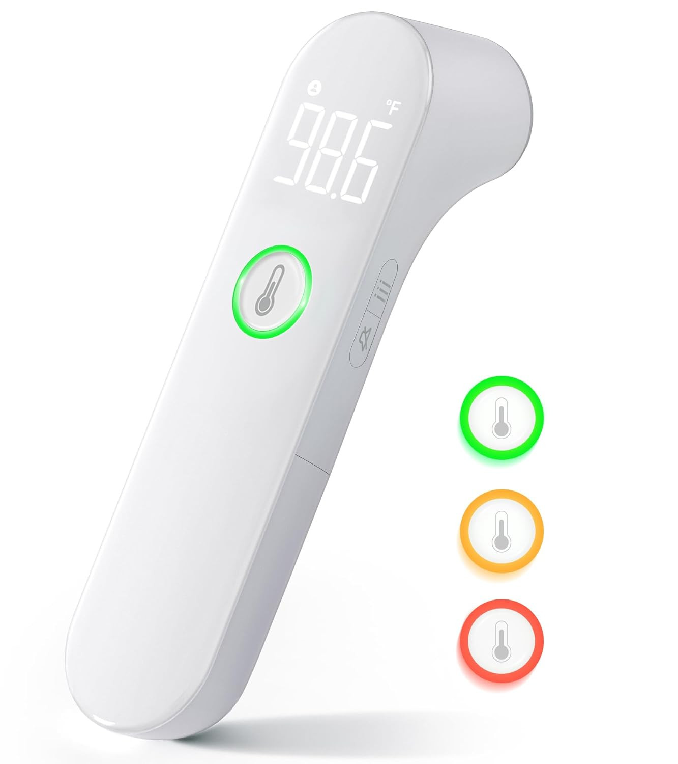 Thermometer for Adults and Kids, Fast Accurate Baby Thermometer, Fever Alarm & M