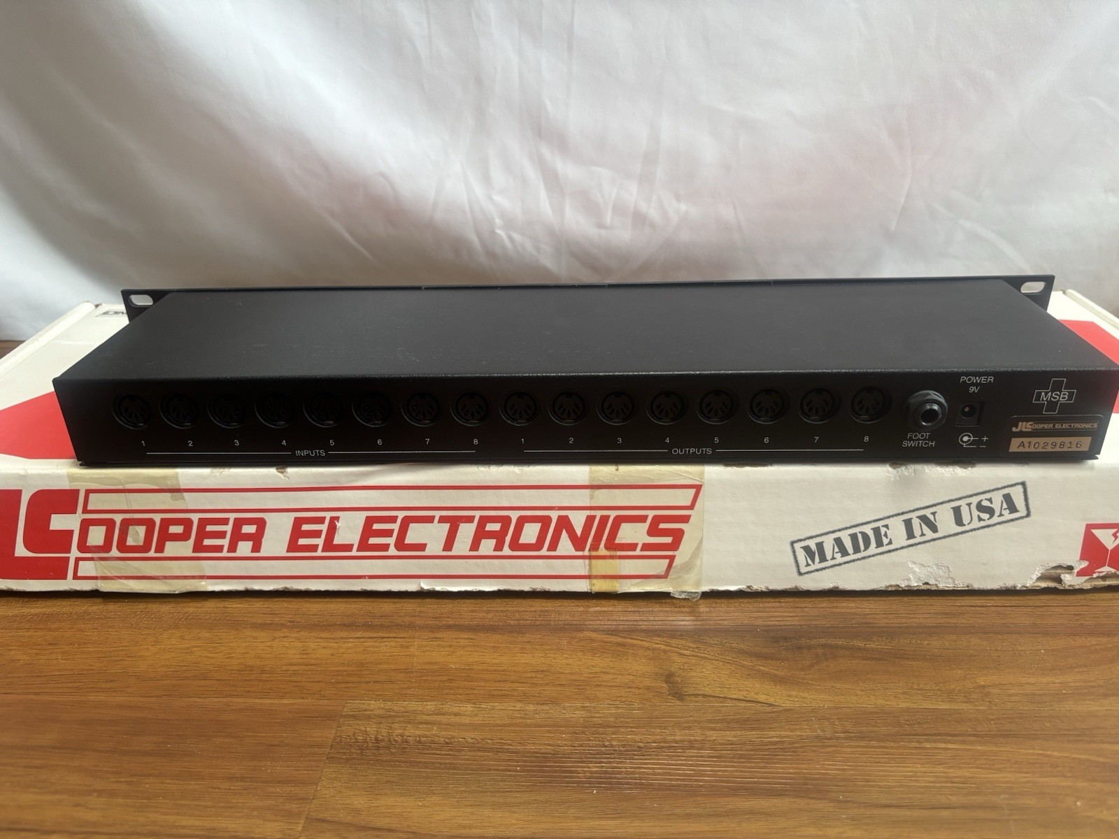 JL Cooper MSB Plus REV2 MIDI PATCH BAY - excellent condition