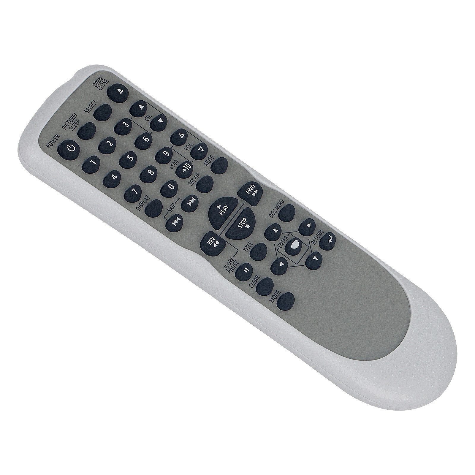 NF107UD Replace Remote for Sylvania Sylvania GFM Symphonic TV DVD Combo CD130SL8
