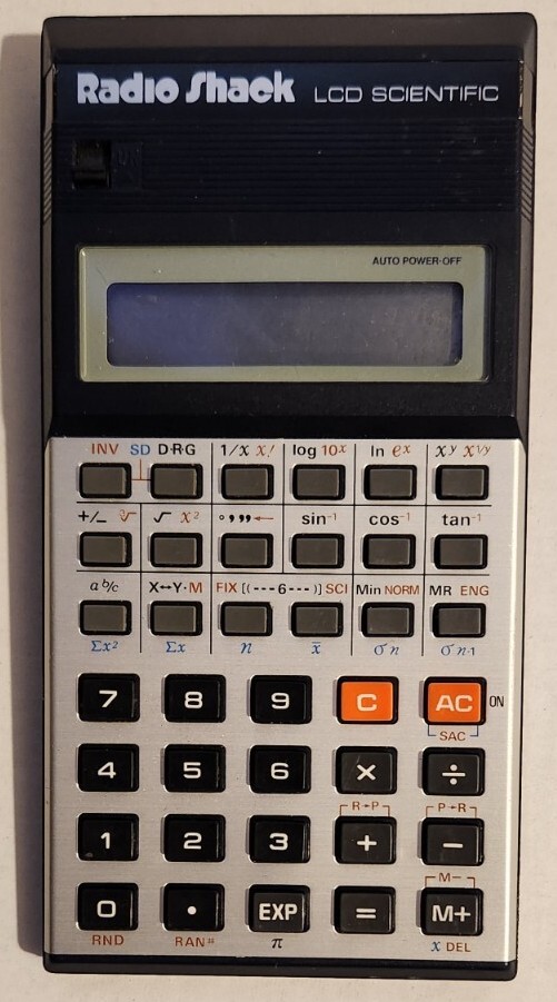 (WORKS GREAT!)  Radio Shack EC-4006 LCD Scientific Calculator