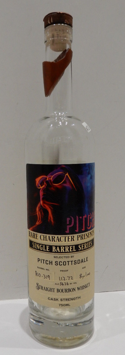 Pitch Rare Character Presents Single Barrel Series Empty Bottle