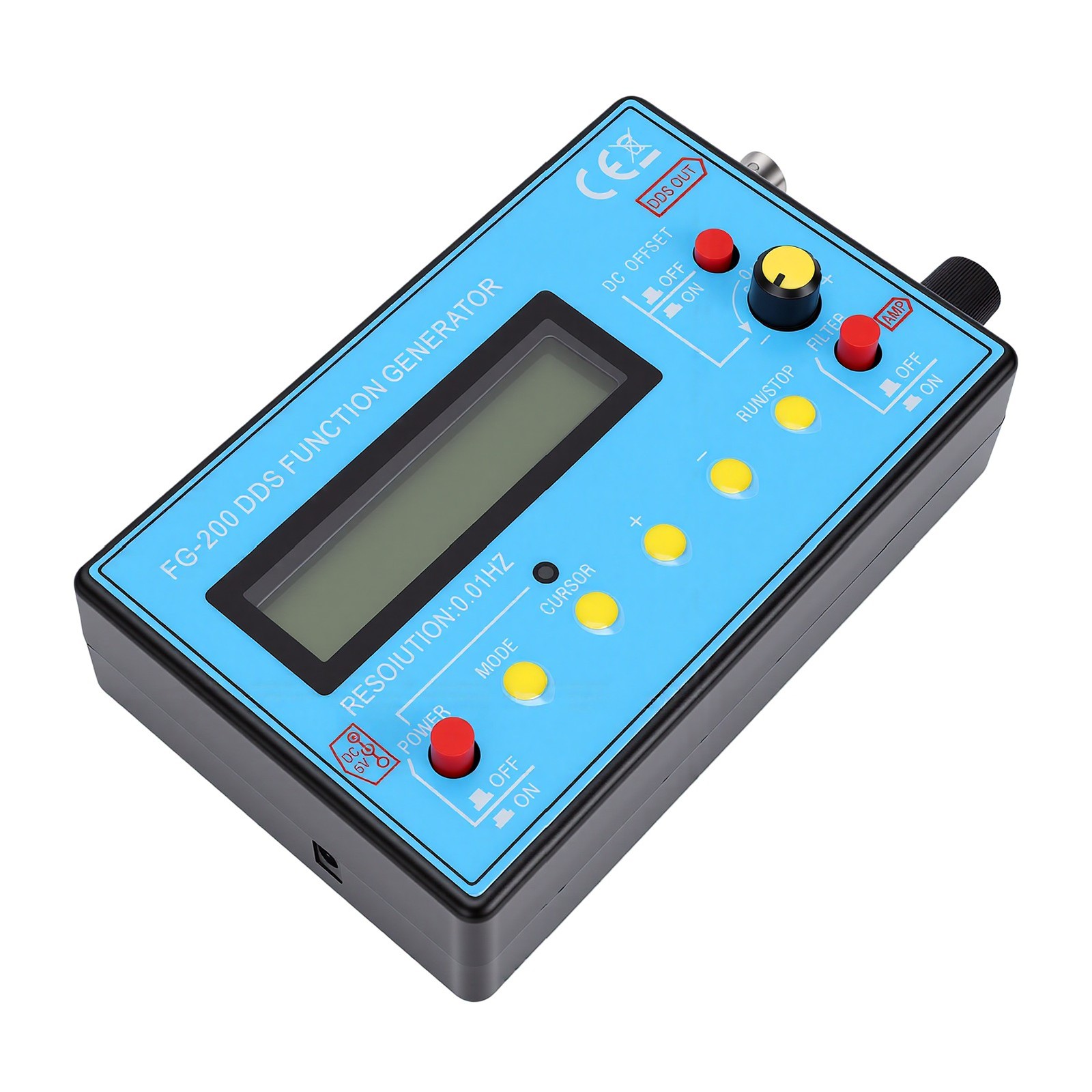 DDS Function Signal Generator Frequency Counter For Electronic Circuit Testi DSO