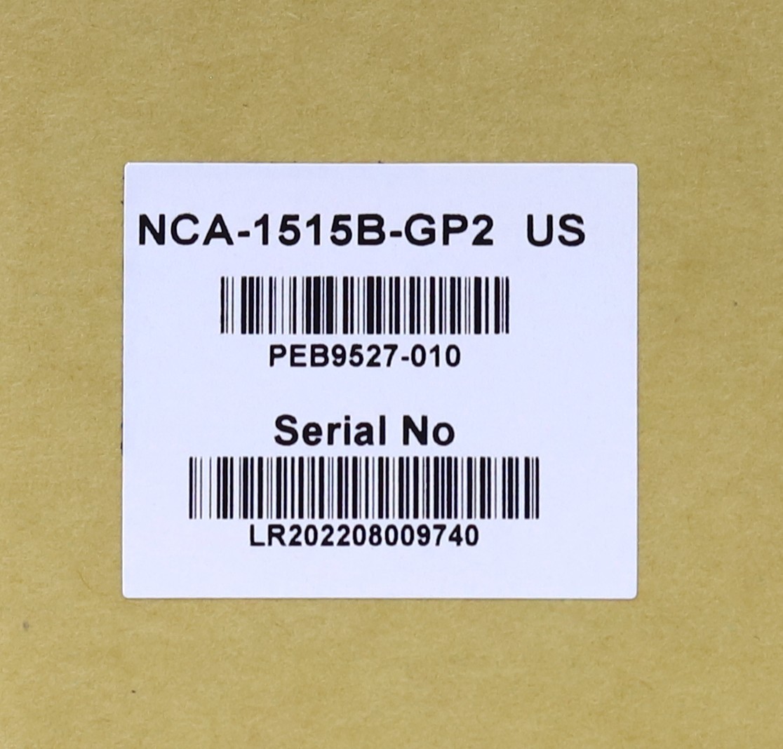 Lanner Intel C3558 16GB 64GB SSD Desktop Network Appliance P/N: NCA-1515B-GP2