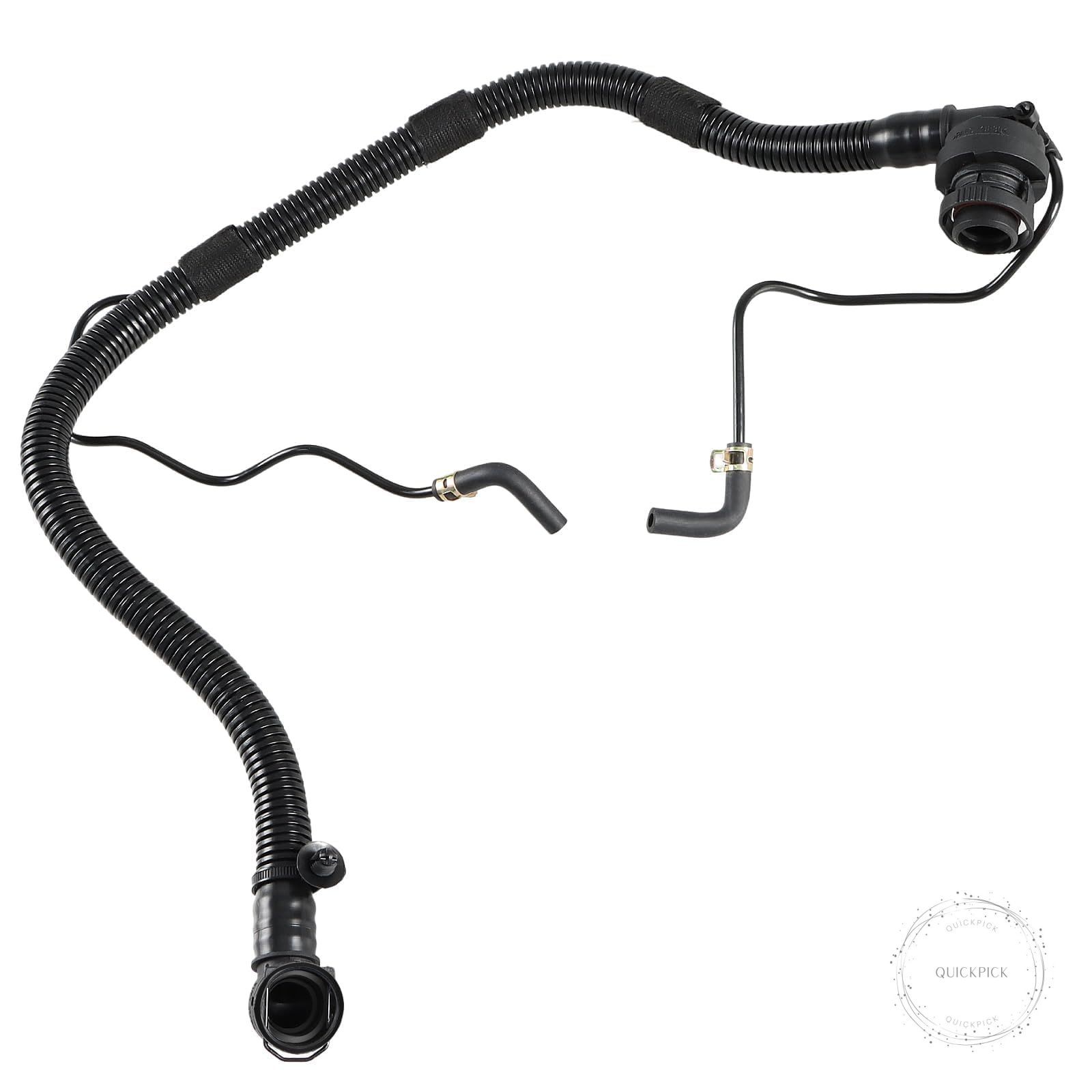 PCV Valve Tubing Hose with Bypass Valves Tube Compatible with Chevrolet Cruze