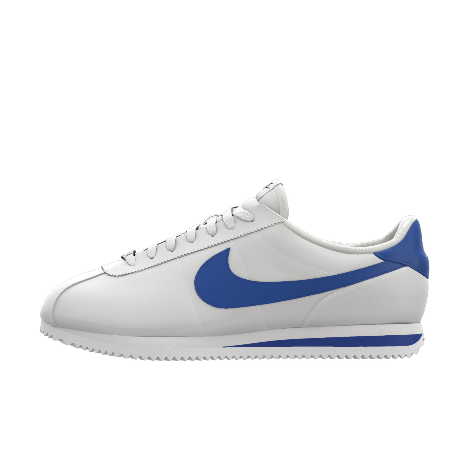 Men's Nike Cortez Prm Leather 2024 Blue Game Royal Swoosh White All Sizes