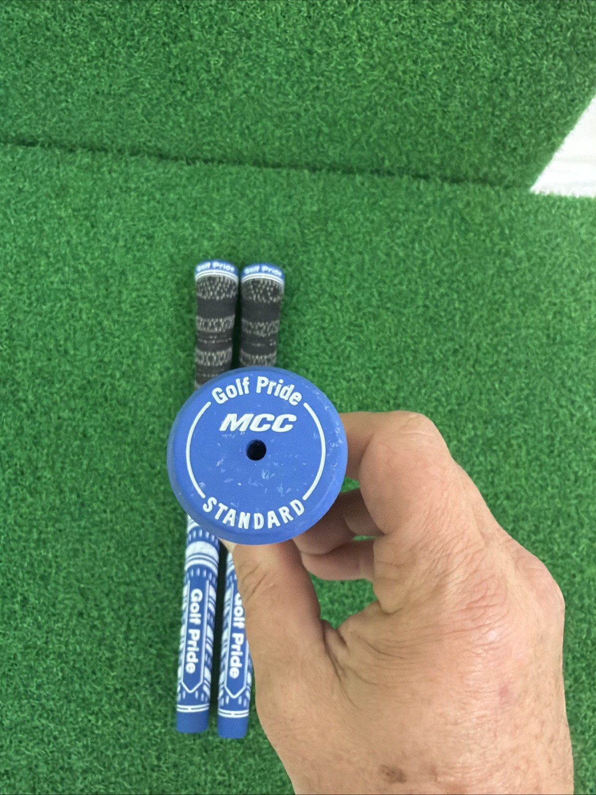 Golf Pride MCC Teams Blue White Standard Pulls Used Authentic Lot Of 3
