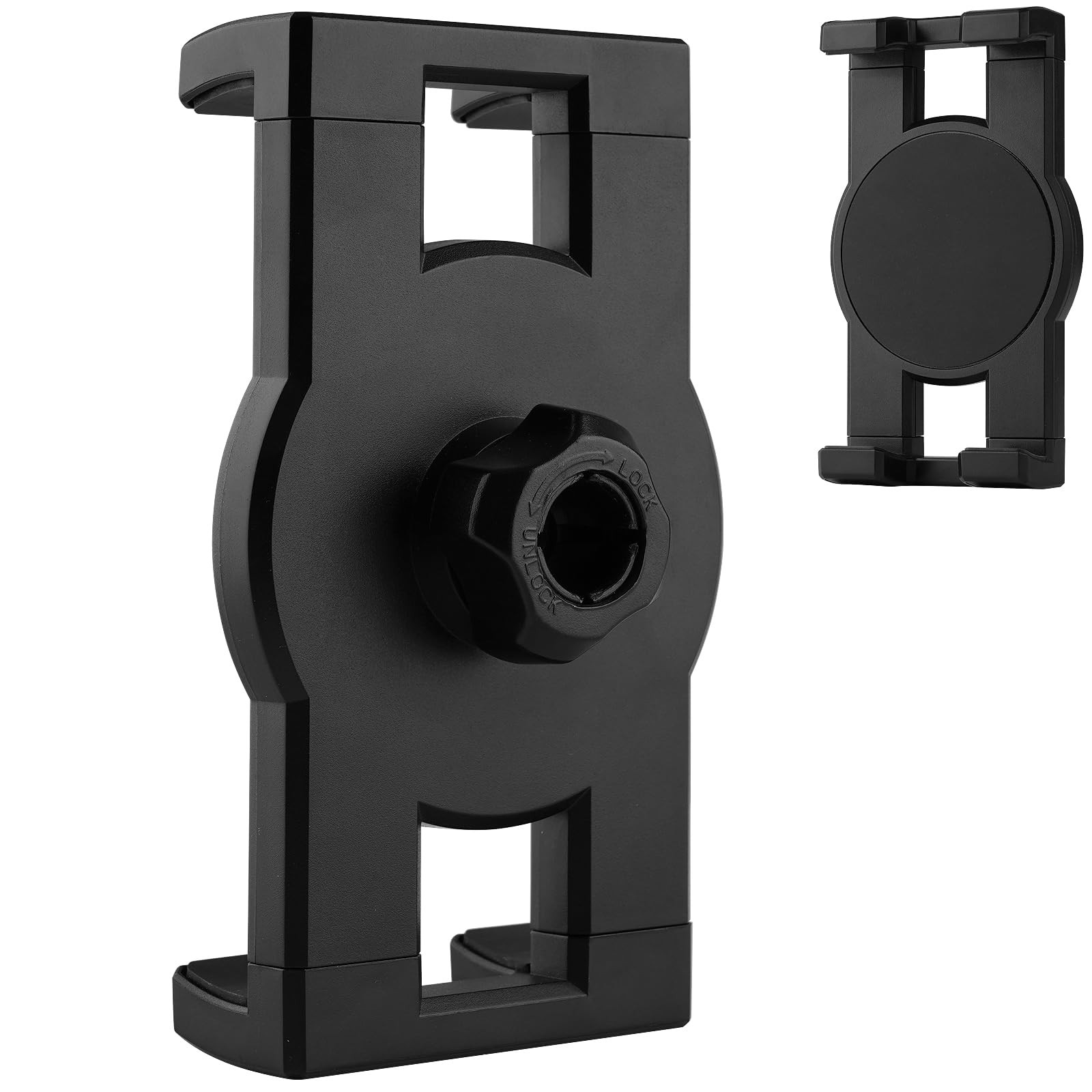 Tablet Holder Clamp Clip Mount Replacement with 17mm Ball Joint Socket Black