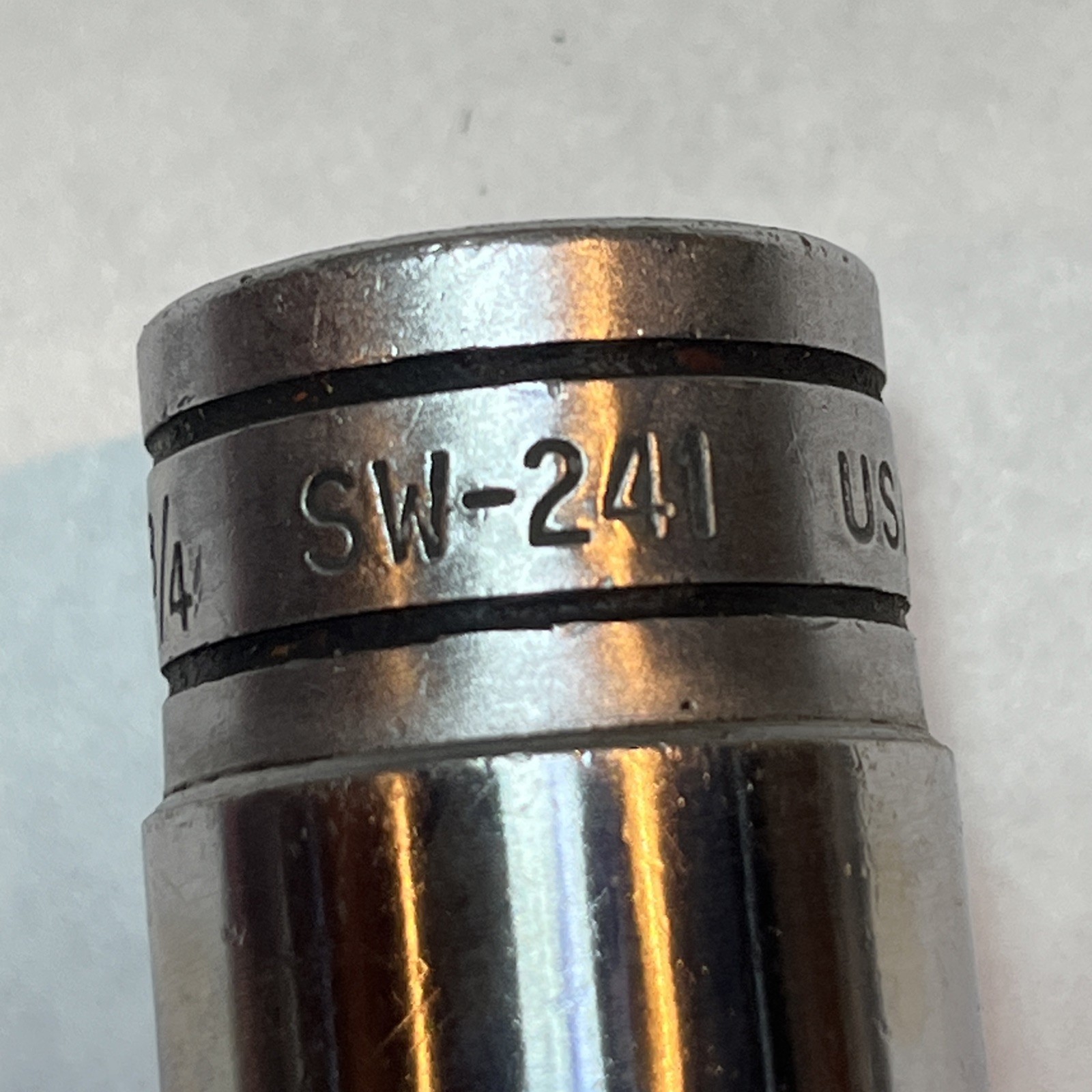 Snap On 1/2” Drive 3/4” 12 Pt. Socket SW241