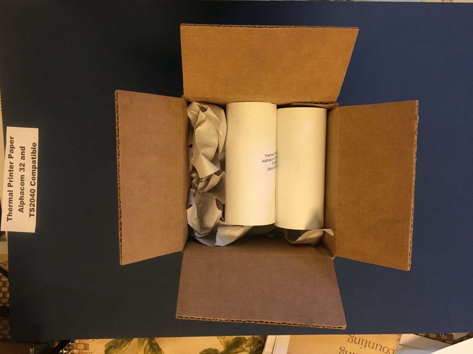4 Rolls Printer Paper for Timex Sinclair 2040 and Alphacom 32