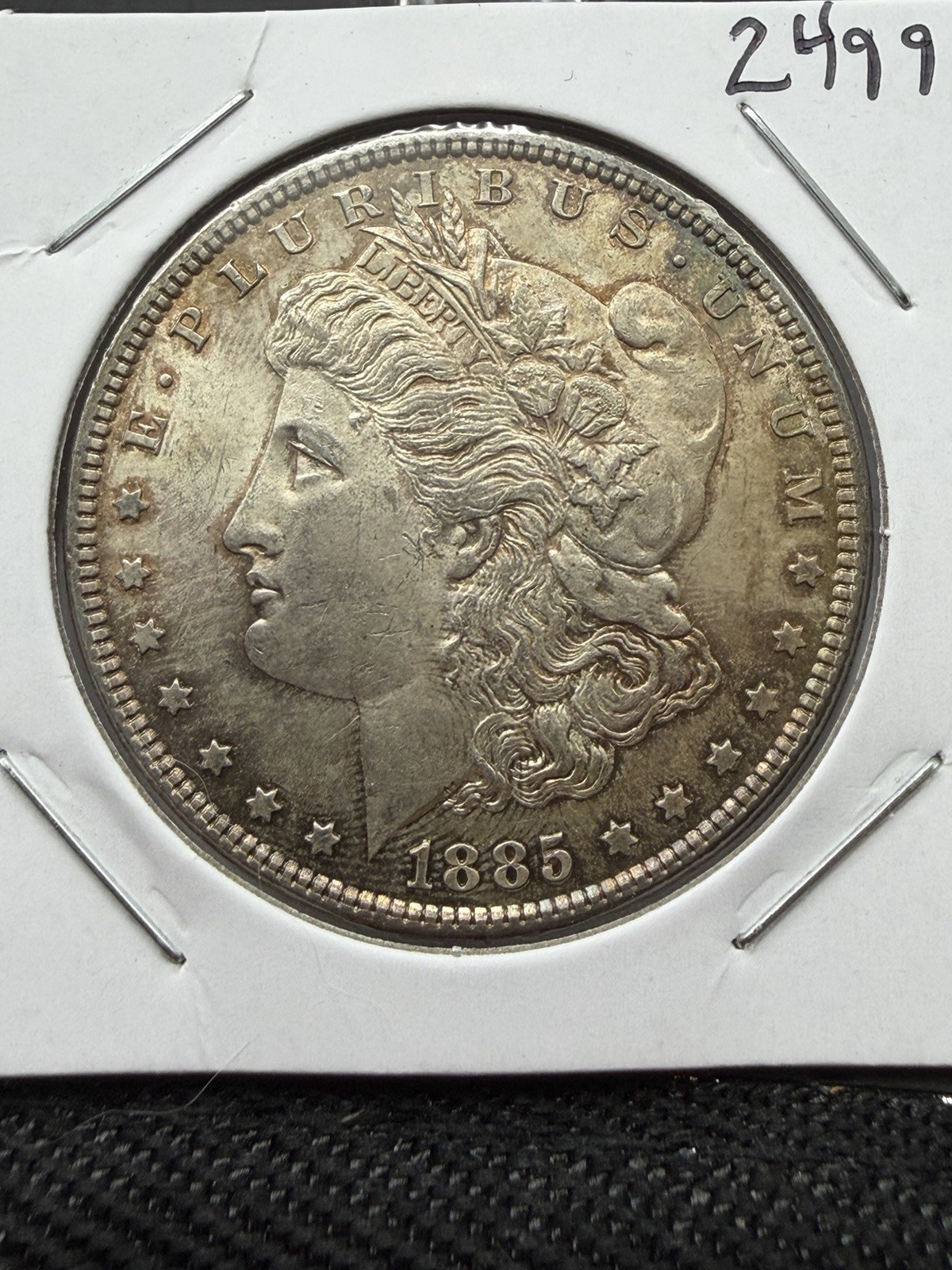 1885 Morgan Dollar - BU Toned - As Shown! (#2499)