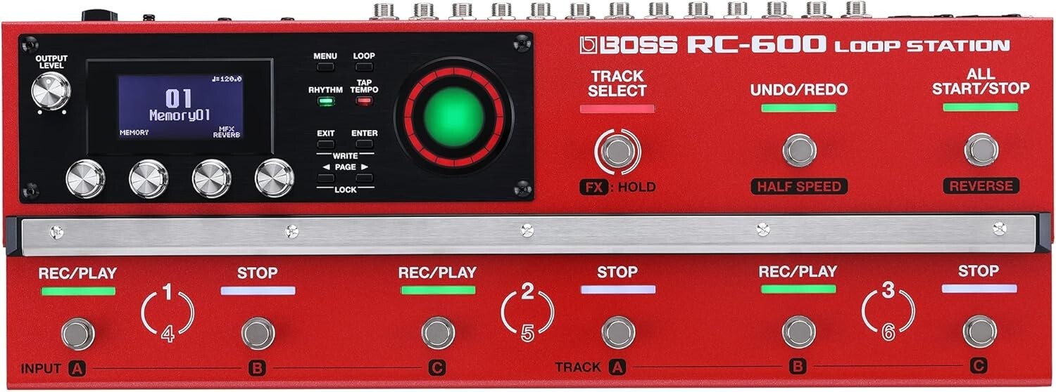 BOSS RC-600 Loop Station Looper Sequencer Electric Guitar Effect Pedal JP RC600