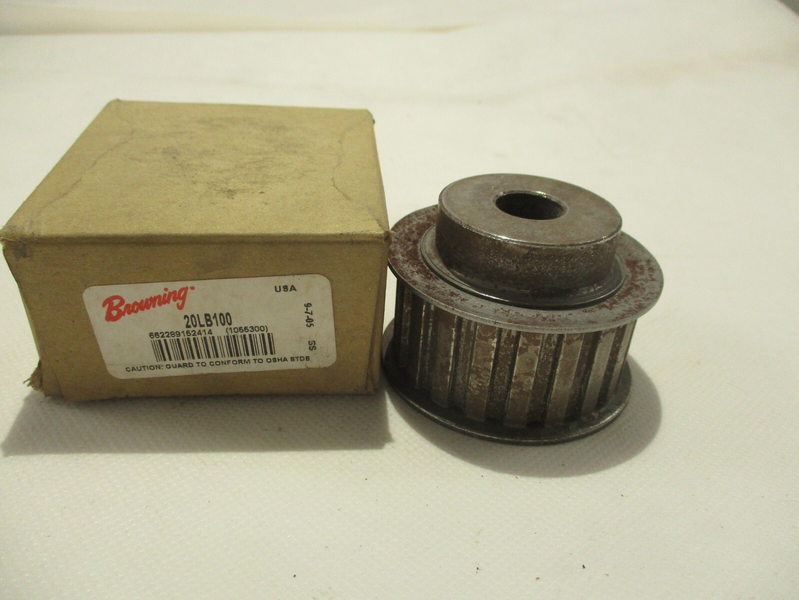 NEW BROWNING 20LB100 GEAR BELT PULLEY