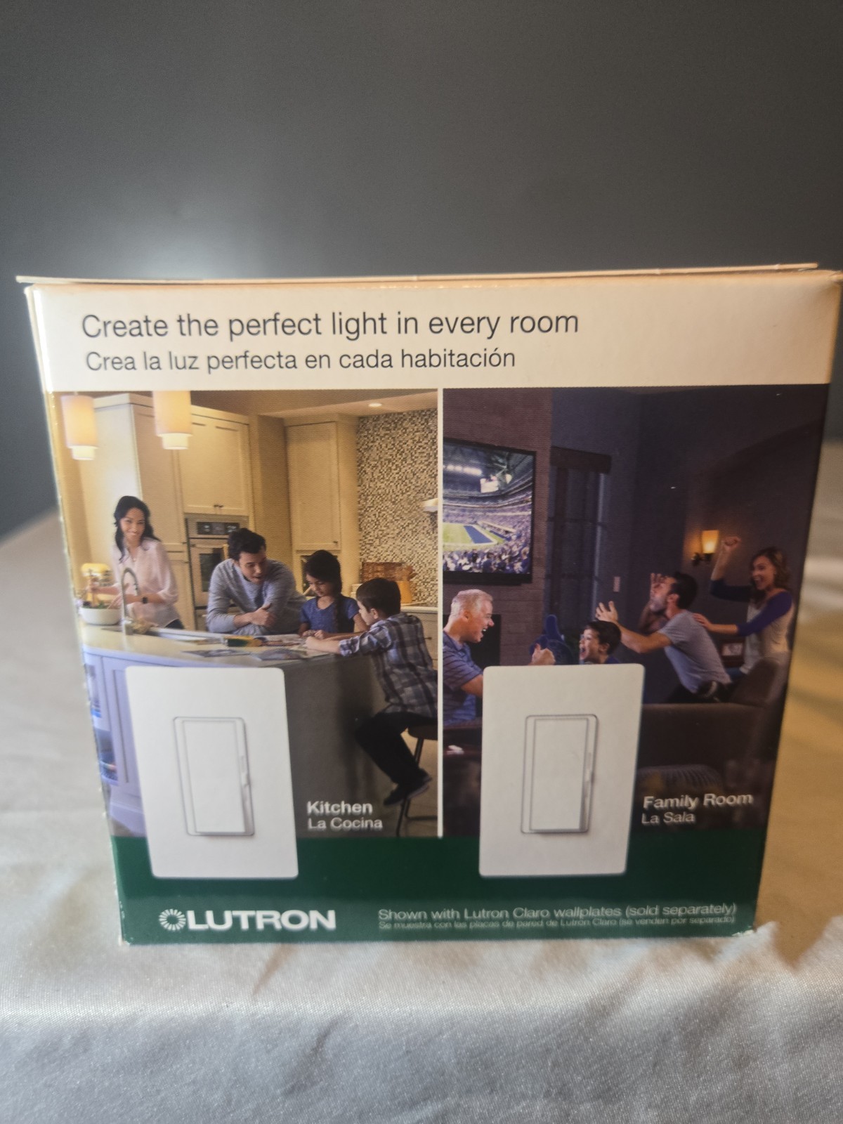 Lutron Diva LED+ Dimmer Switch White for Dimmable LED Bulbs 150-W (2-Pack)