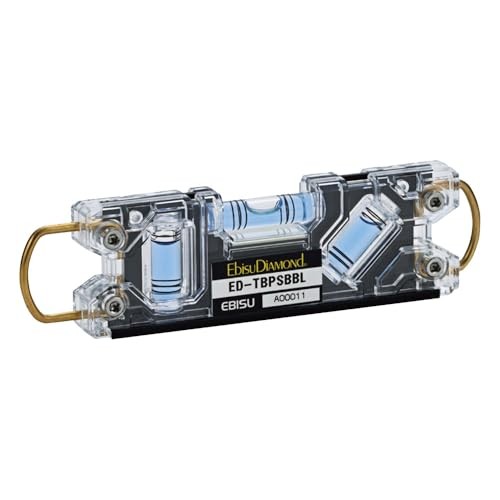 EBISU Level Tool Tobilevel Pro S Black/Blue 160mm Precision Level