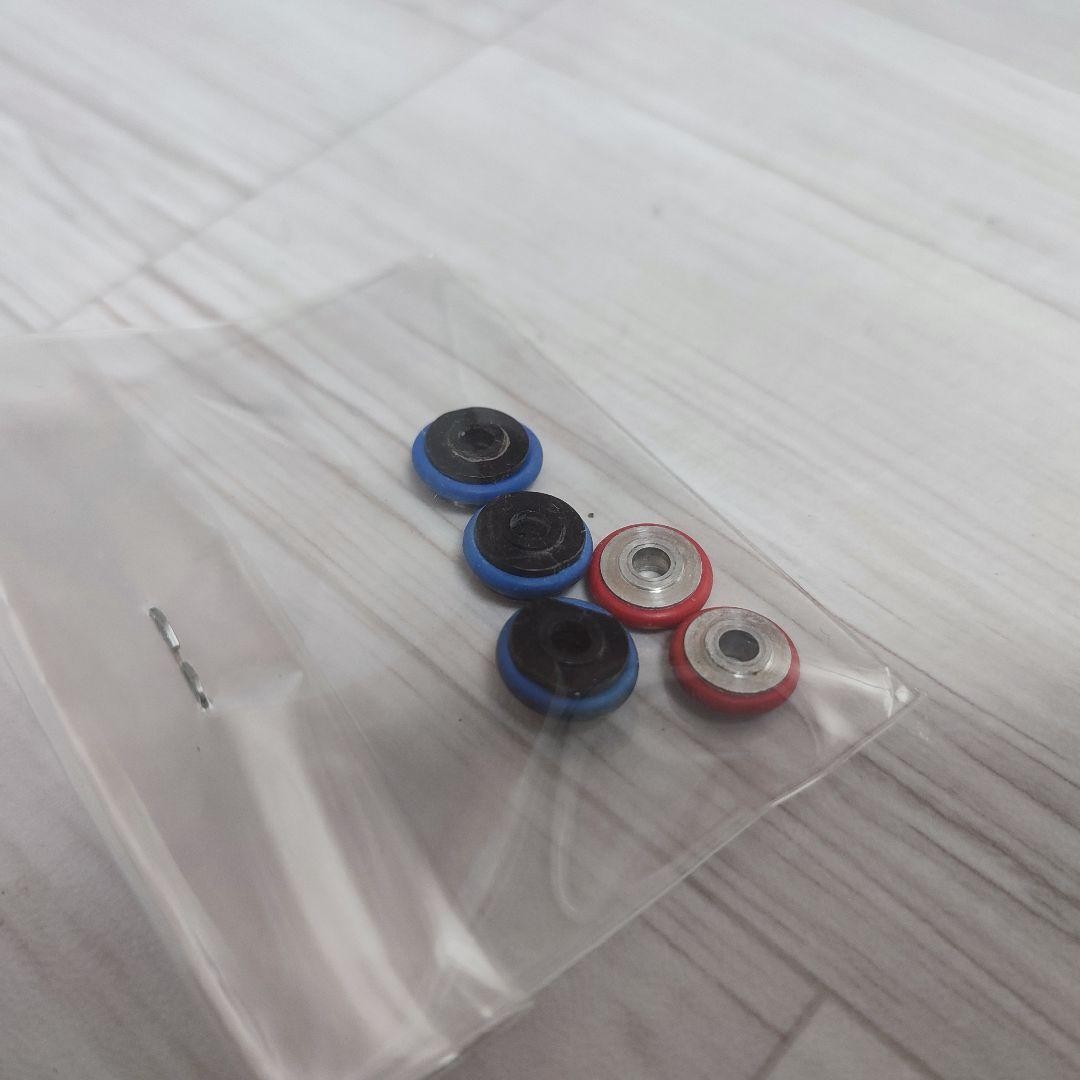 Mini 4Wd Aluminum Roller Resin With Rubber Ring