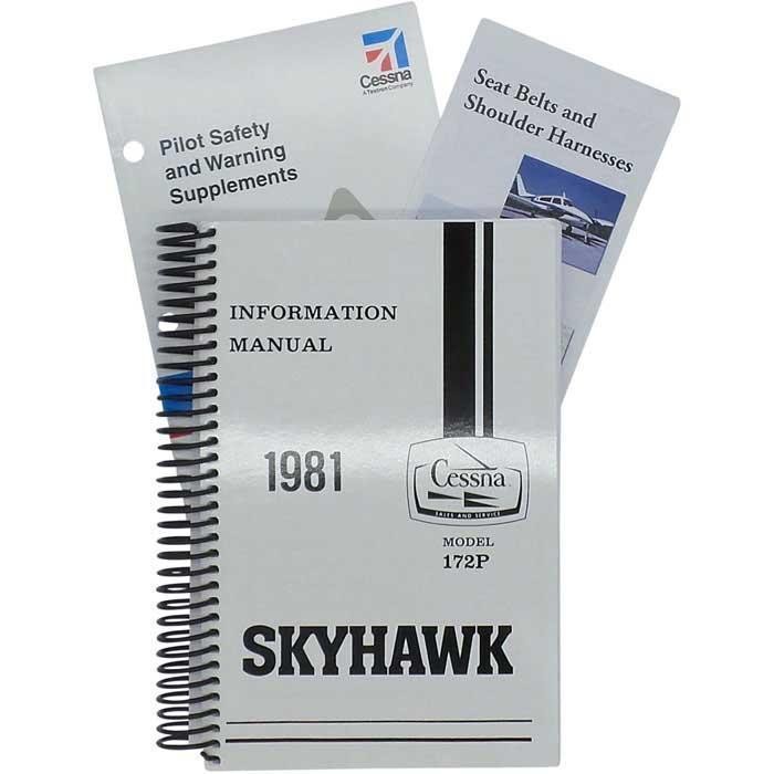 NEW Cessna 172P Skyhawk 1981 Pilot's Information Manual (D1192-13)