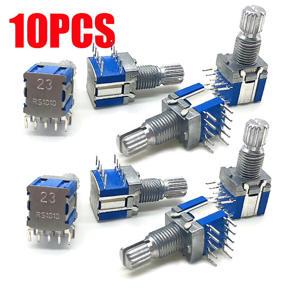 10PC Band Switch Rotary Switch Gear Change switch 1 2 Pole 3 4 5 Position RS1010