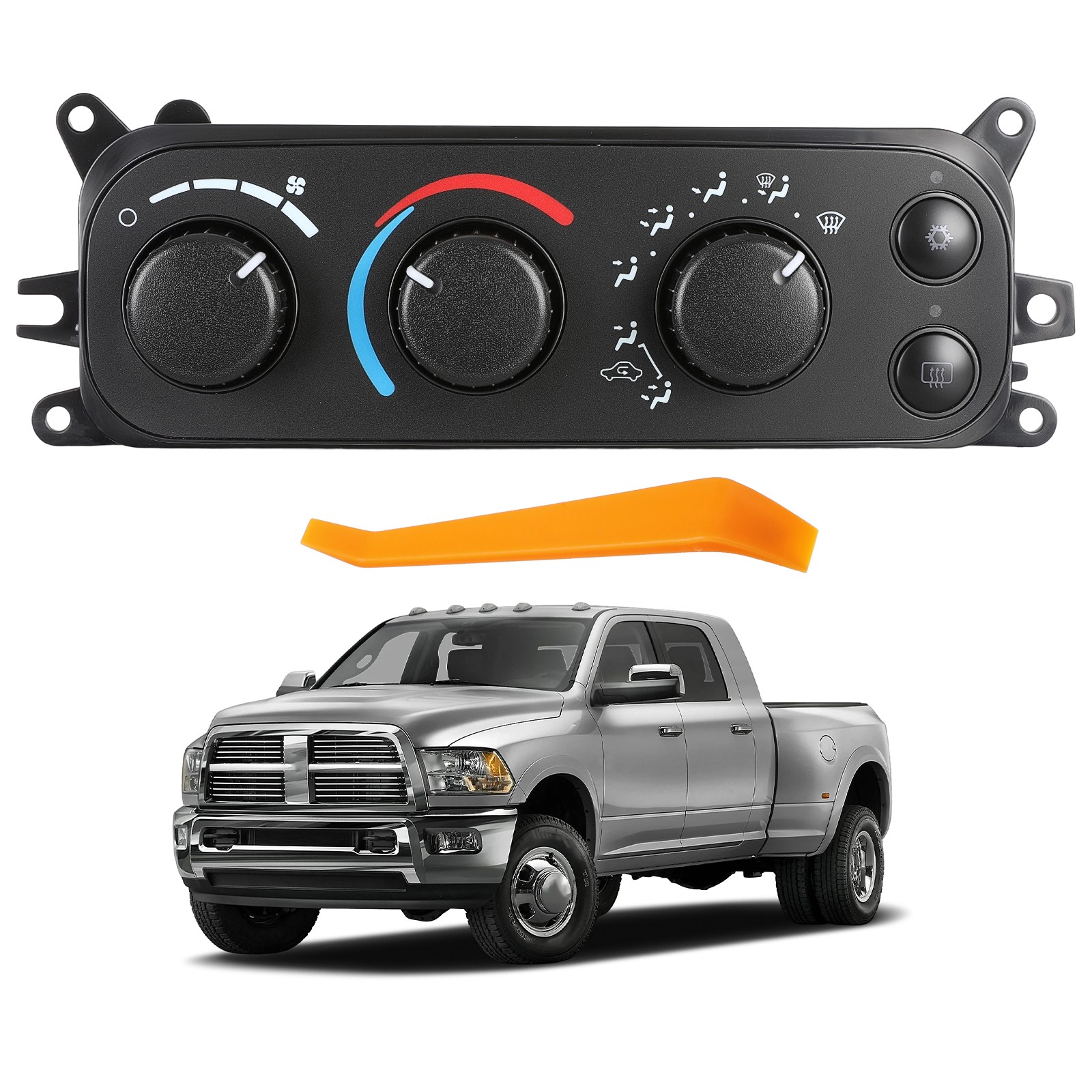 A/C Heater Climate Control Module 599-212 For 2002-2005 Dodge Ram 1500 2500 3500