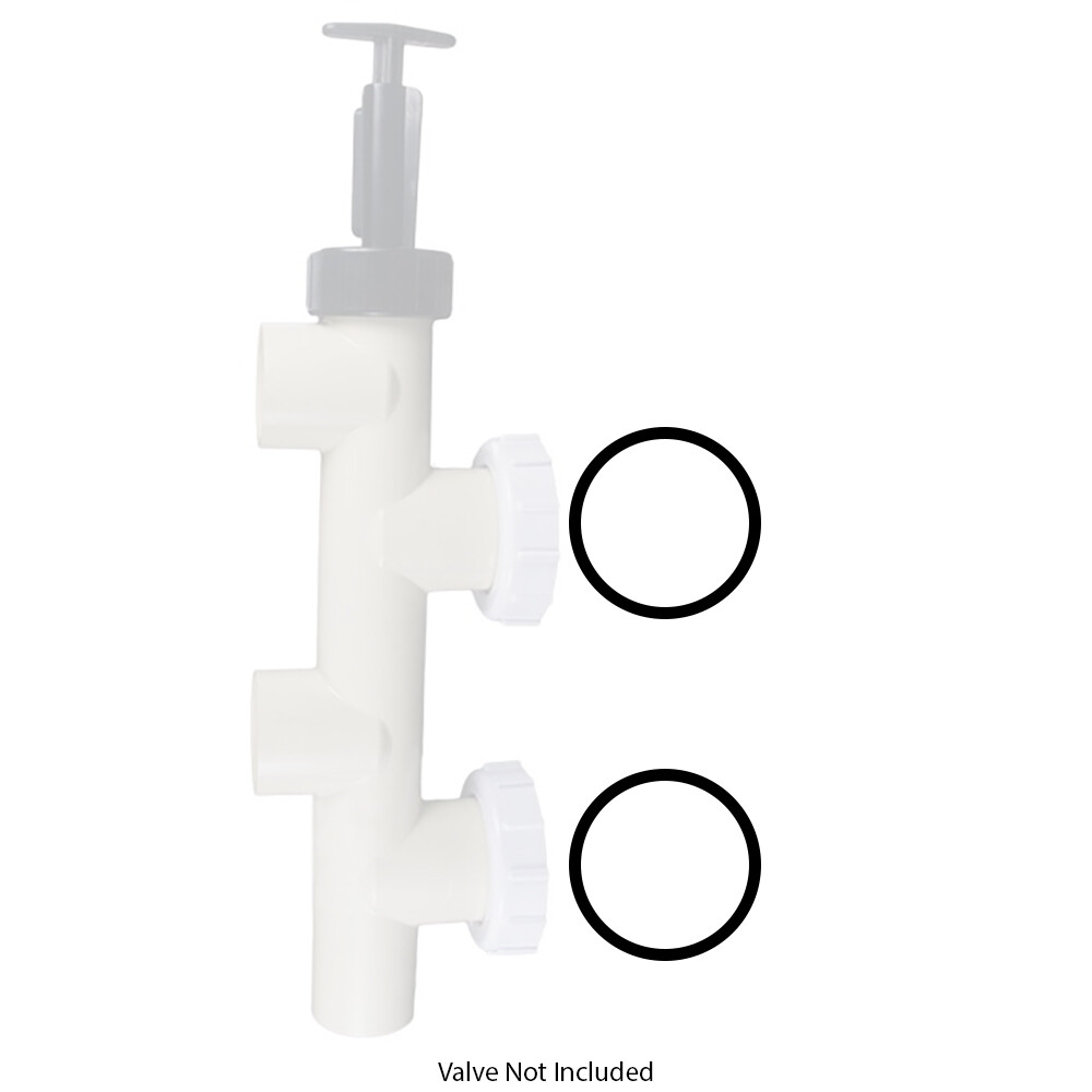 274494 Pentair PacFab Backwash Slide Valve Bulkhead O-Ring Set (TWO) 261165