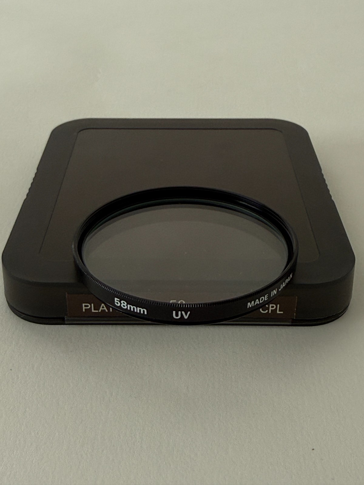 58mm UV Filter - Unbranded - Made in Japan