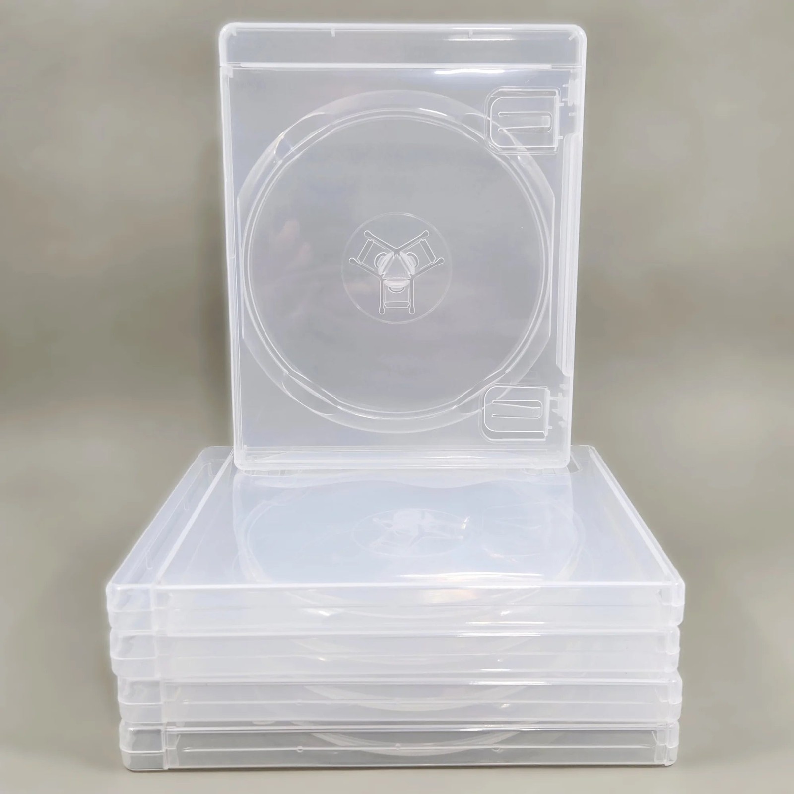 PS3 Replacement Game Case 5-Pack - Clear Empty Disc Cases Only for PlayStation 3
