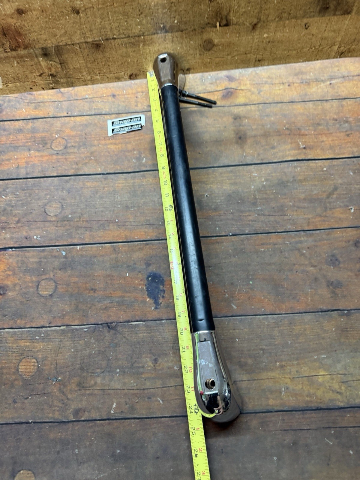 snap on Rolling Big Toolbox tool box handle Approx 25” Long
