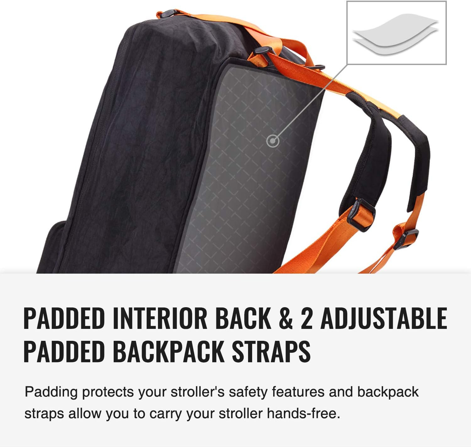Stroller Travel Bag, Compatible with Gb Pockit Stroller, Lightweight Stroller Tr