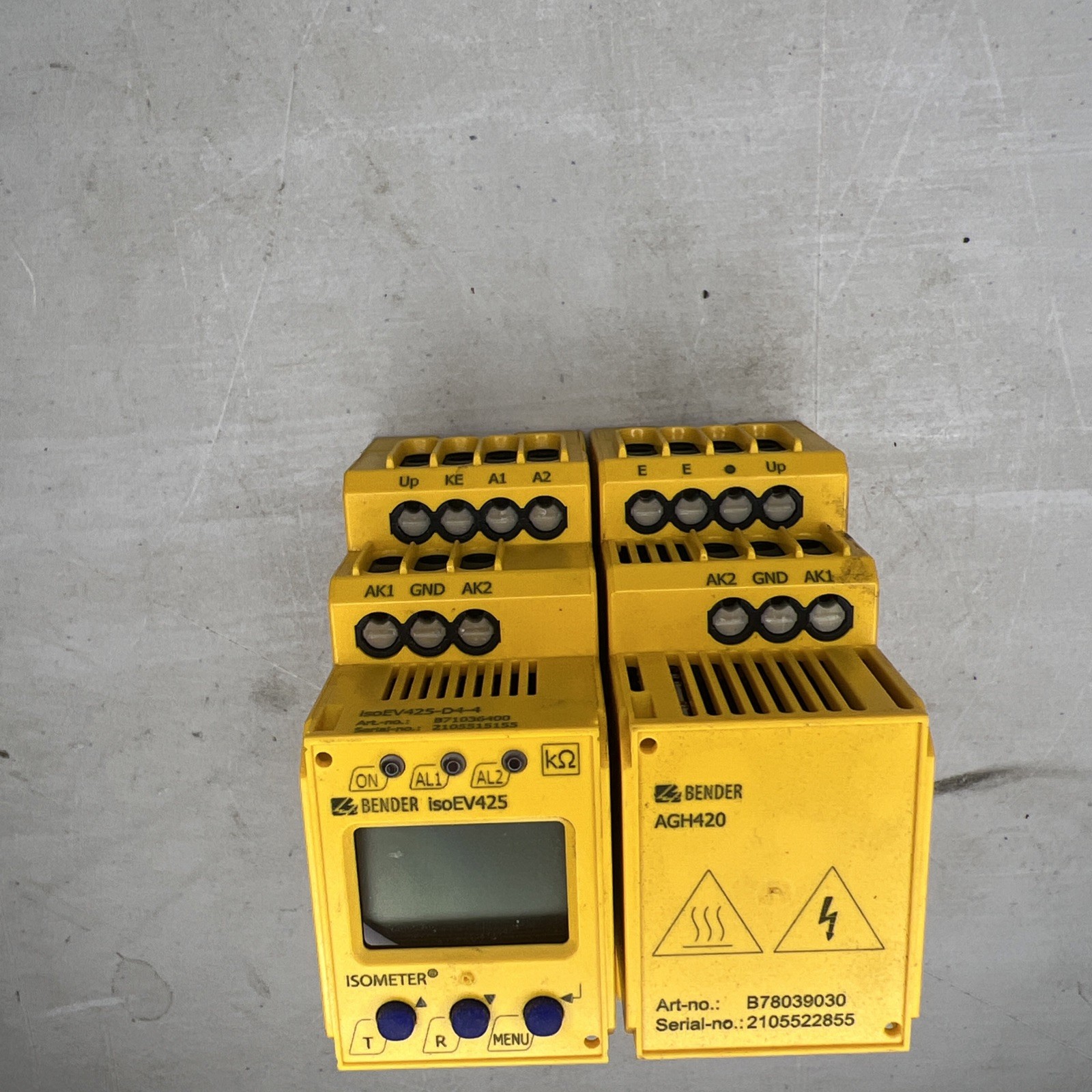 Bender ISOEV425-D4-4 Isometer With Coupling Device AGH420
