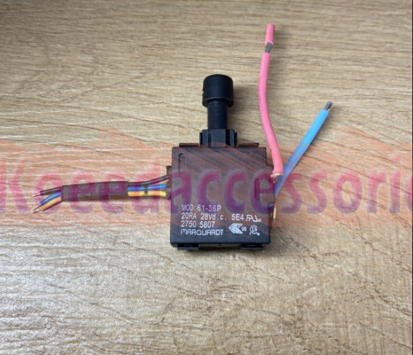 New  61-36P 20RA 28VDC 2750.5913 Electric Drill Switch 1Pcs*