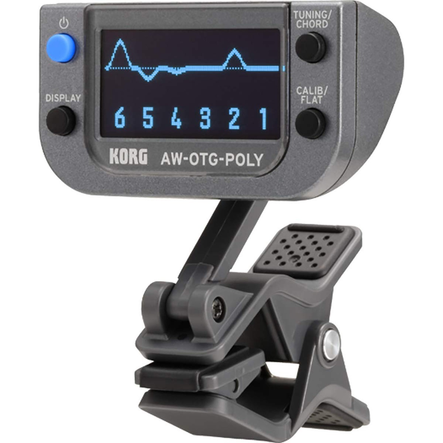 Korg AWOTGPOLY Polyphonic Clip-On Guitar Tuner