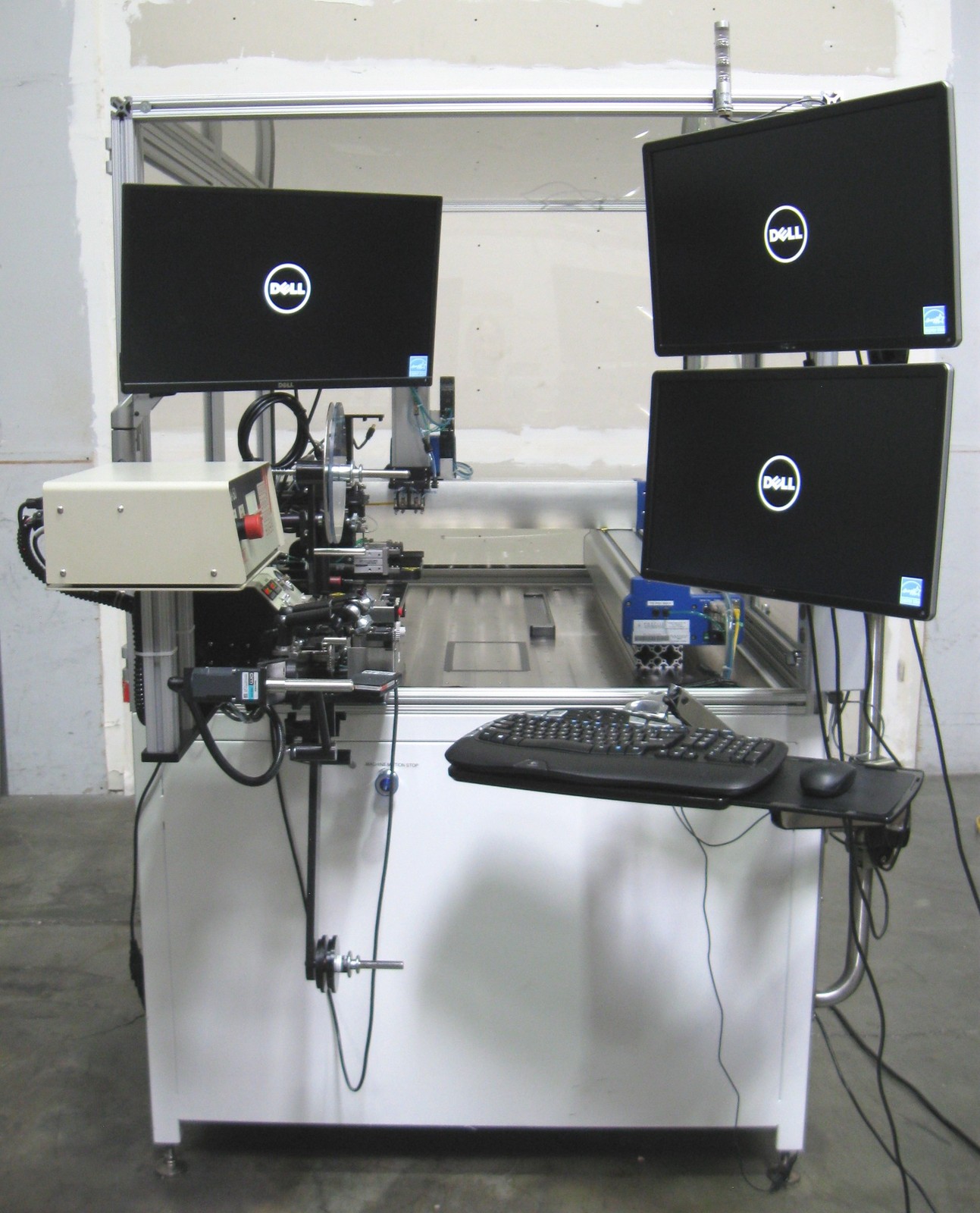 C200465 Precise Automation PP20-MA-02300 XYZ Linear Robot w/ V-Tek TM-50 Taping