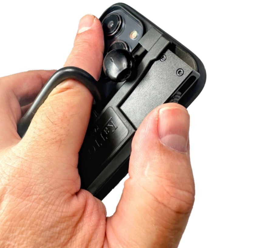 KaTTON Phone Case for iPhone 14 Includes Removable Multitool & Multi Carabiner
