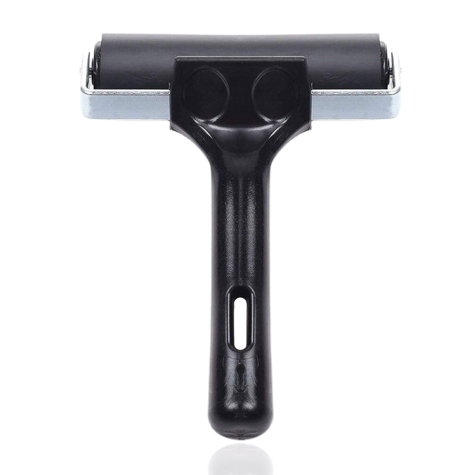 4 Inch Brayer Roller Printmaking Rubber Press Roller for DIY Crafts Project Inks