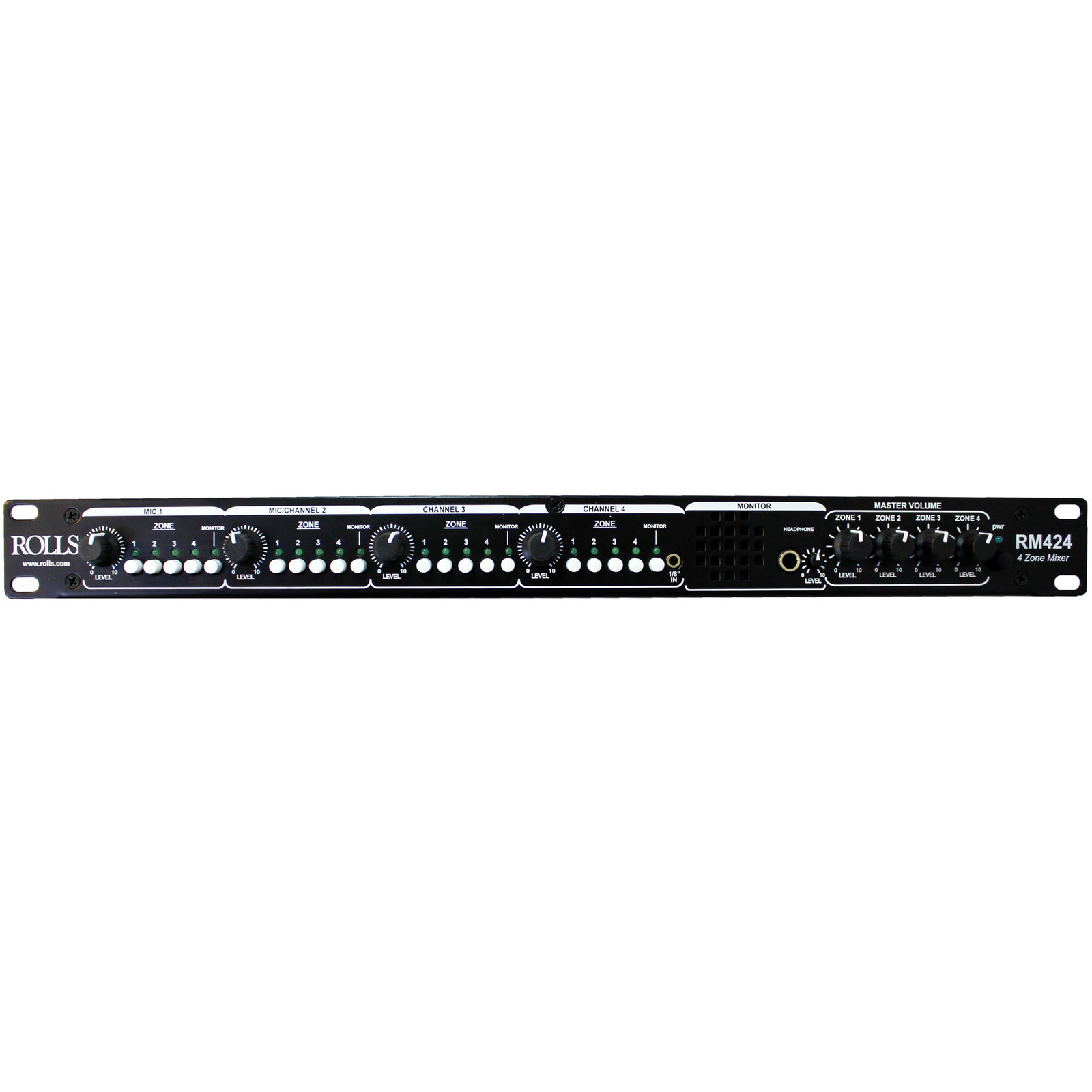 Rolls RM424 4 Zone Mixer