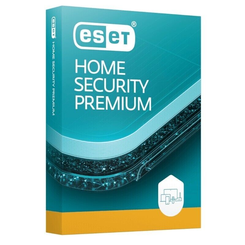 ESET Home Security Premium Antivirus 2024 edition 1 devices 2 years PC MAC Linux