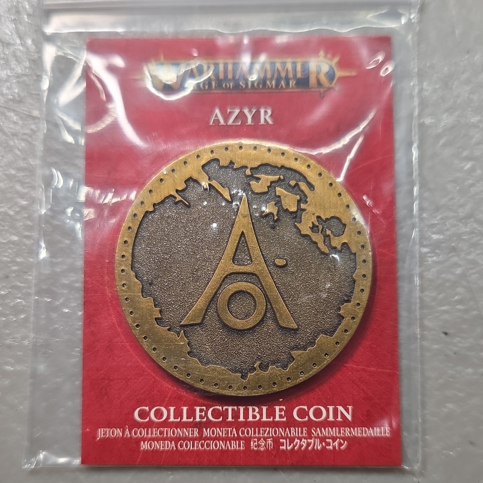 Games Workshop Warhammer Age of Sigmar Azyr Collectible Coin