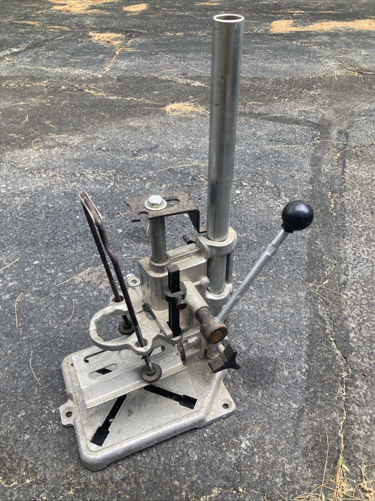 OXWALL MULTI PURPOSE DRILL STAND WITH TILT TABLE MODEL # 3000 VINTAGE