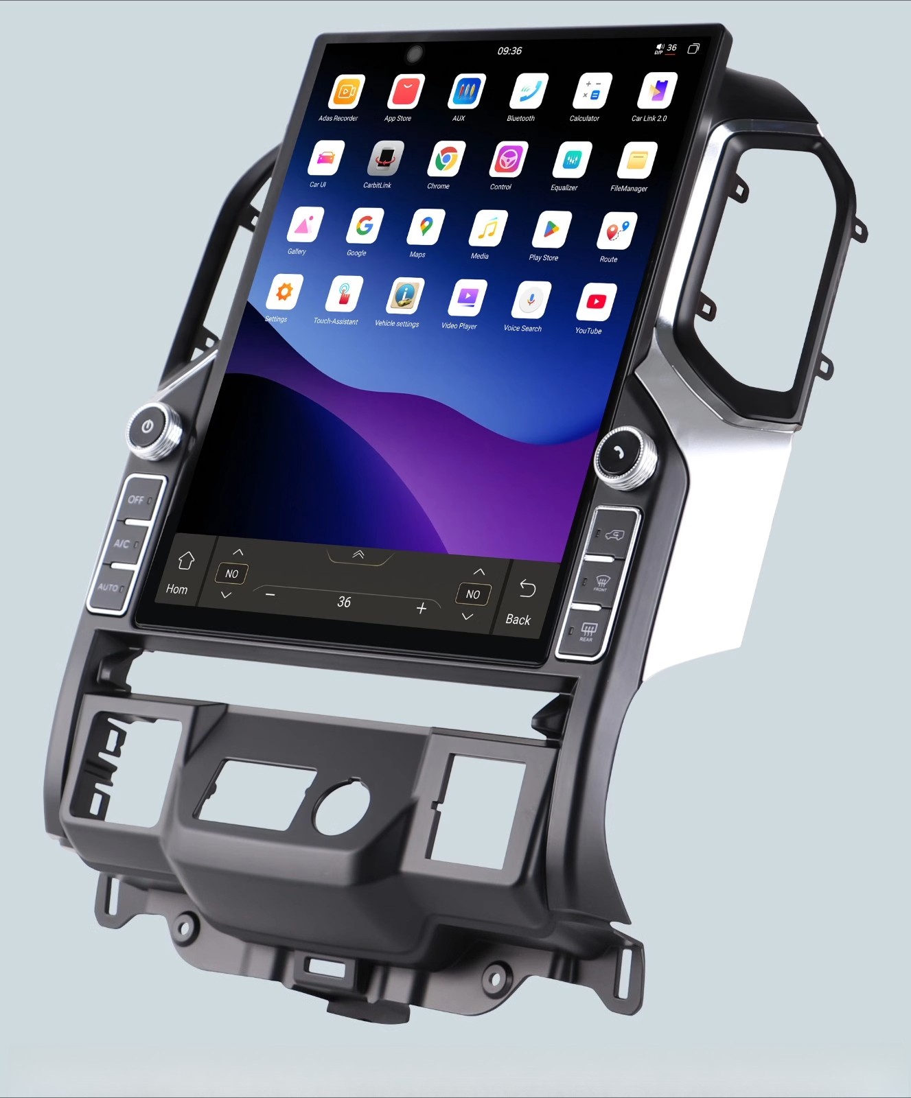 16.2"Car Radio Tesla Screen 6+128GB For Chevrolet Silverado Gmc Sierra 2019-2023