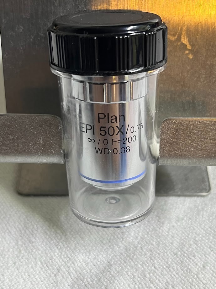 Meiji MA873, 50x Plan Achromat Epi Objective