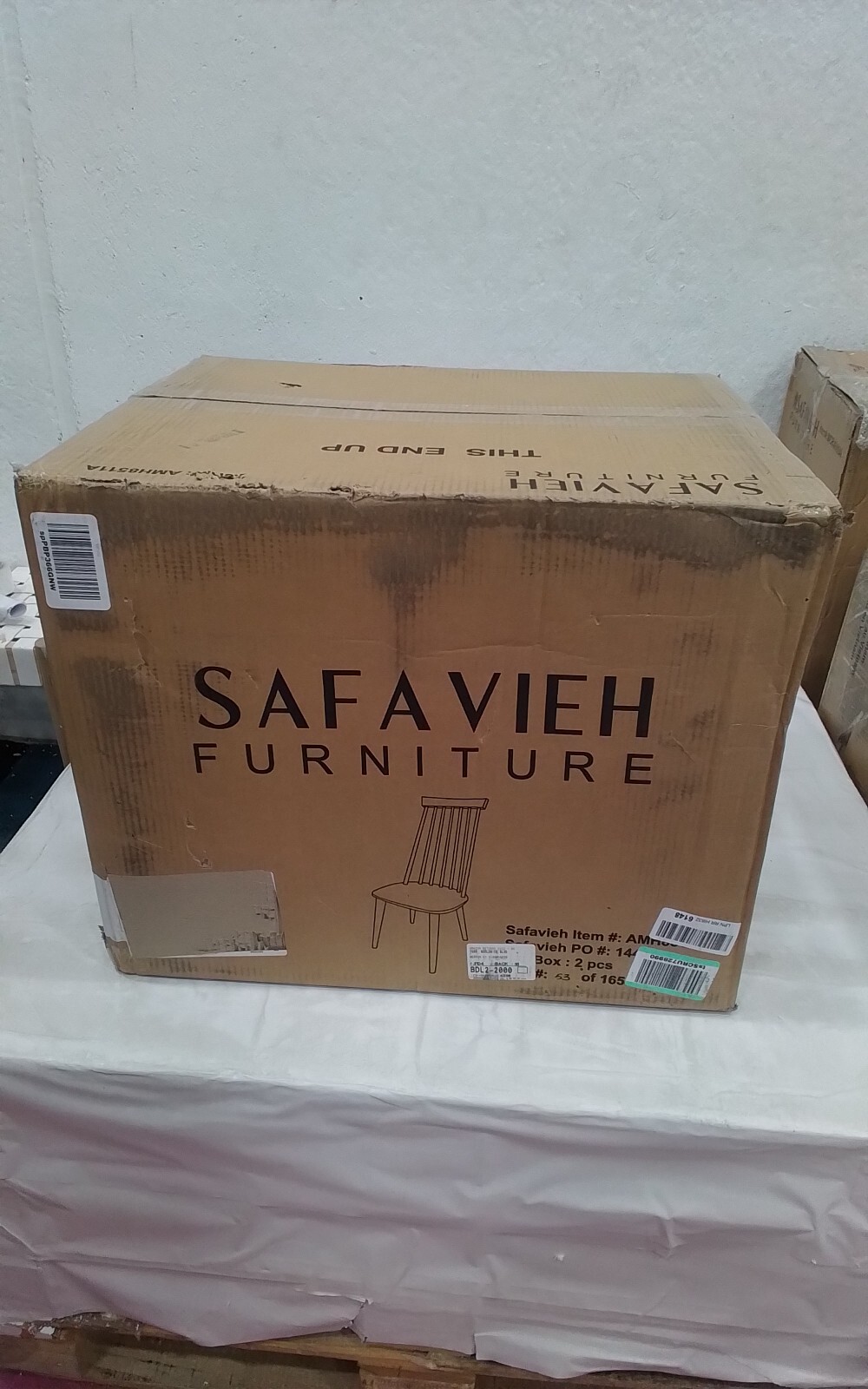 Safavieh BURRIS SIDE CHAIR, Reduced Price 2172743501 AMH8511A