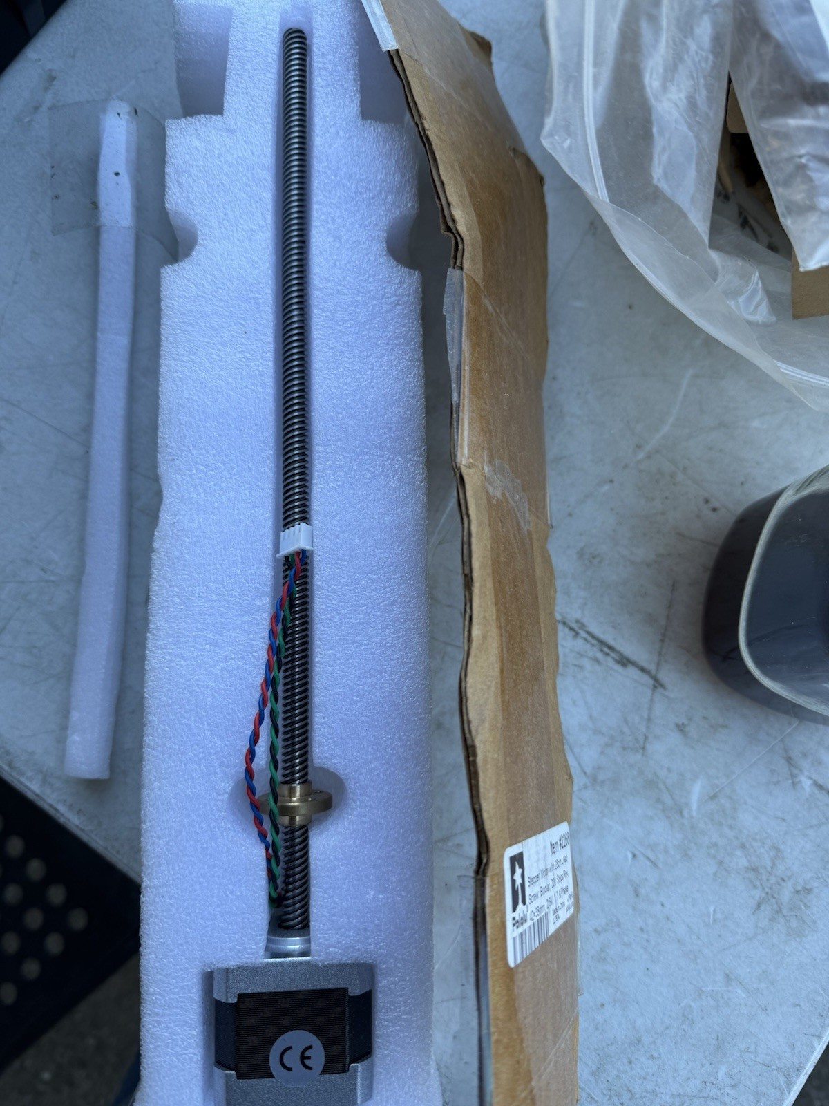 Pololou Stripper Motor 2.7 V 1.7A 28cm Lead 42X38mm